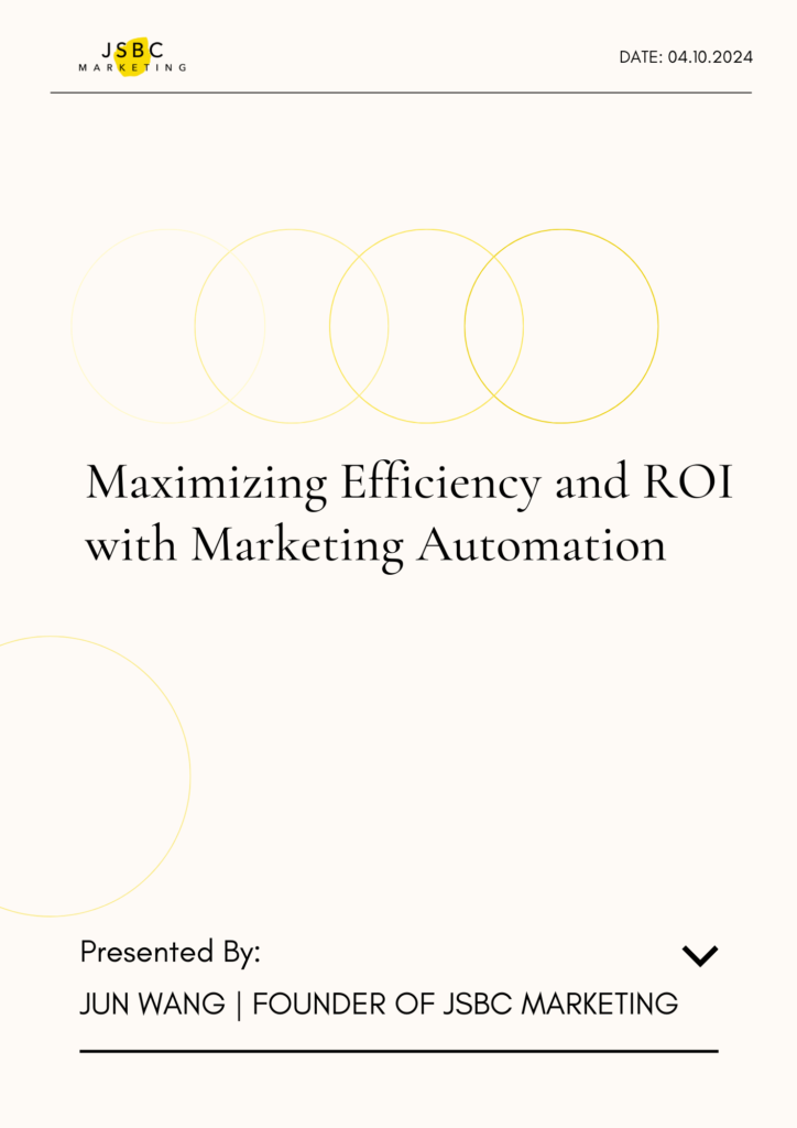 Maximizing Efficiency and ROI with Marketing Automation